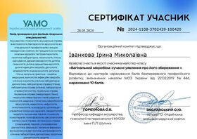 Сертификат (Иванкова И.Н.)