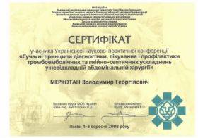 Меркотан Владимир Георгиевич (сертификат 6)