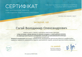 Сагай Володимир Олександрович - Сертифікати 6
