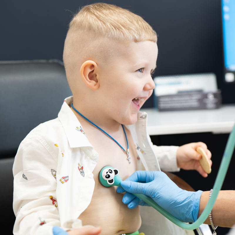 огляд педіатра