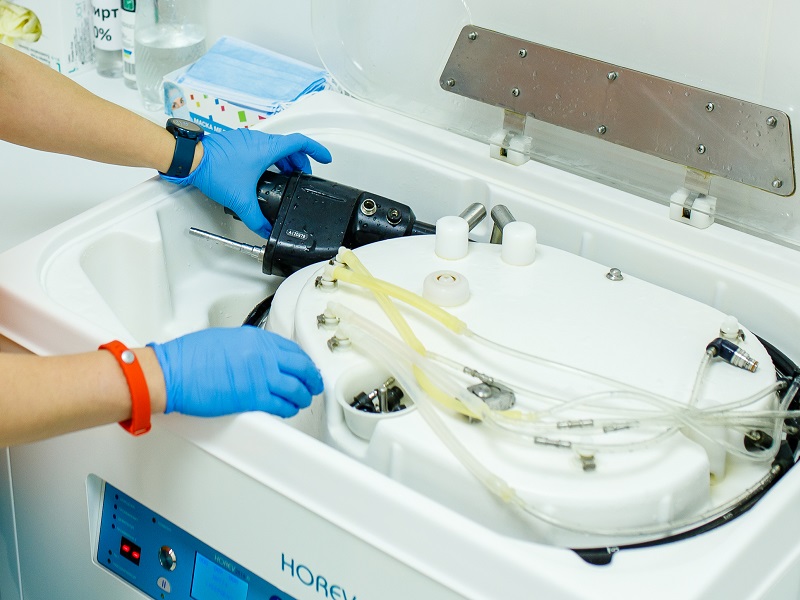 обработка зонда