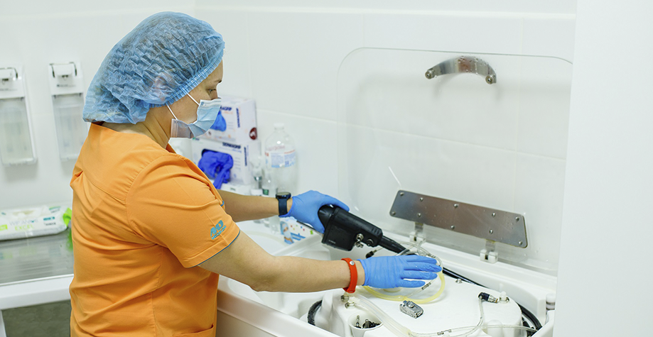 Обробка ендоскопу